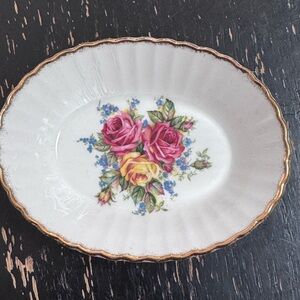 Vintage Paragon Fine Bone China “Grandma Rose” Trinket Dish England